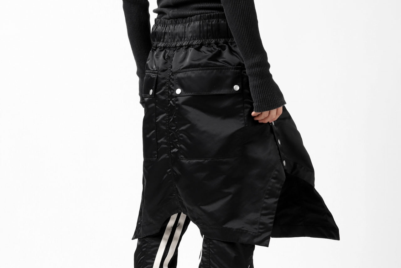 A.F ARTEFACT "COVERT" LAYERED PANTS / LUXURY NYLON (BLACK)