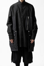 画像をギャラリービューアに読み込む, A.F ARTEFACT &quot;TACTIC&quot; COMBINED SHIRT COAT (BLACK)