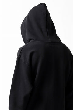 画像をギャラリービューアに読み込む, A.F ARTEFACT &quot;CHEST&quot; SWEATER HOODIE (BLACK)