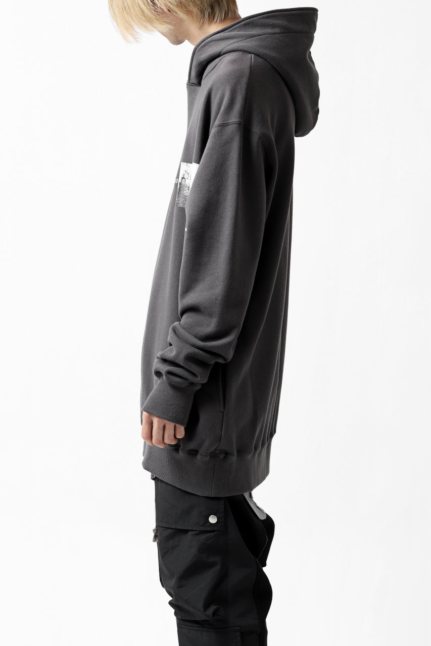 A.F ARTEFACT "CHEST" SWEATER HOODIE (GREY)