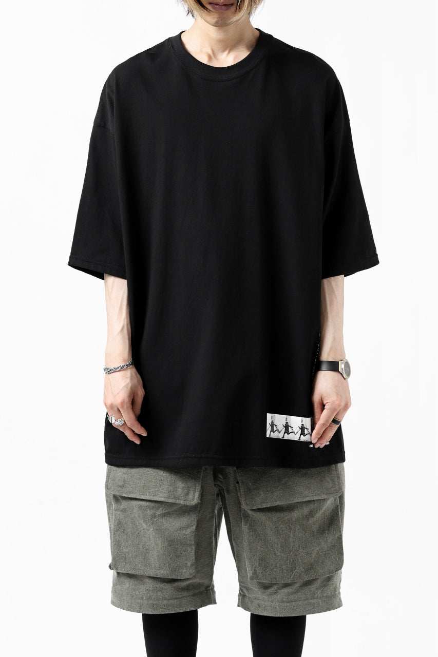 画像をギャラリービューアに読み込む, A.F ARTEFACT &quot;flank” BOXYFIT T-SHIRT (BLACK)