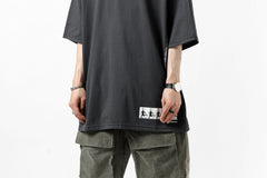 画像をギャラリービューアに読み込む, A.F ARTEFACT &quot;flank” BOXYFIT T-SHIRT (GREY)