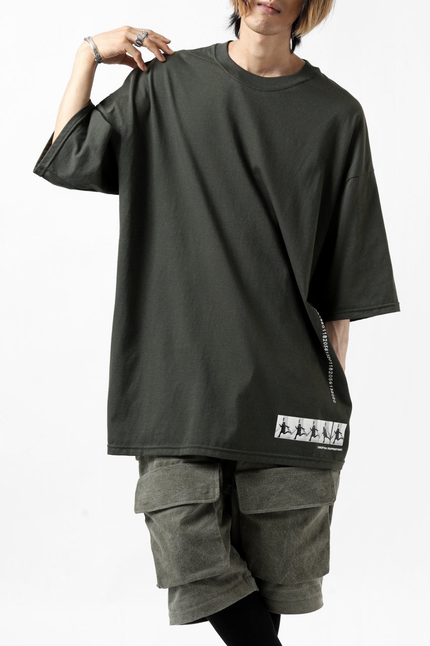 画像をギャラリービューアに読み込む, A.F ARTEFACT &quot;flank” BOXYFIT T-SHIRT (KHAKI)