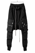 画像をギャラリービューアに読み込む, A.F ARTEFACT -SOLDIER- SARROUEL CARGO PANTS (BLACK)