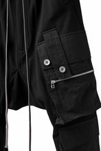 画像をギャラリービューアに読み込む, A.F ARTEFACT -SOLDIER- SARROUEL CARGO PANTS (BLACK)