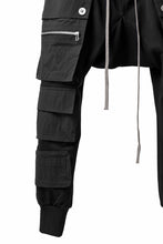 画像をギャラリービューアに読み込む, A.F ARTEFACT -SOLDIER- SARROUEL CARGO PANTS (BLACK)