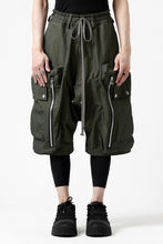 画像をギャラリービューアに読み込む, A.F ARTEFACT -BUSH- SARROUEL CARGO SHORTS (KHAKI)