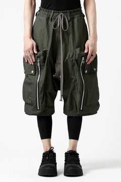 画像をギャラリービューアに読み込む, A.F ARTEFACT -BUSH- SARROUEL CARGO SHORTS (KHAKI)