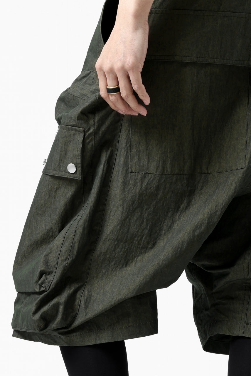 A.F ARTEFACT -BUSH- SARROUEL CARGO SHORTS (KHAKI)