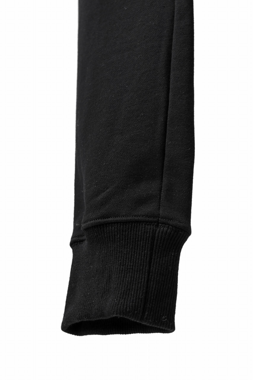 A.F ARTEFACT -SLICKY2- SWEATER SLIM CUFF PANTS (BLACK)