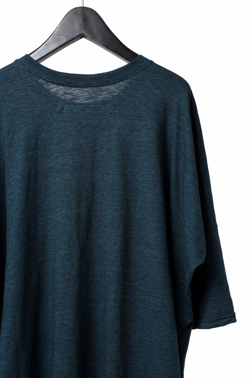 Load image into Gallery viewer, A.F ARTEFACT OVER SIZED DOLMAN TEE / SLAB JERSEY (BLUE)