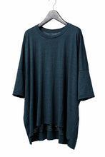 画像をギャラリービューアに読み込む, A.F ARTEFACT OVER SIZED DOLMAN TEE / SLAB JERSEY (BLUE)