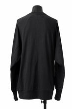 画像をギャラリービューアに読み込む, A.F ARTEFACT -HEATHER- DOLMAN LOOSEY TOPS / SLAB JERSEY (BLACK)