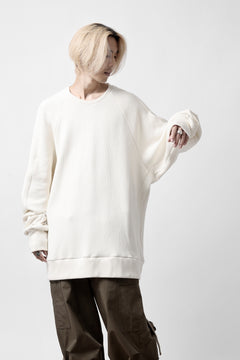 画像をギャラリービューアに読み込む, A.F ARTEFACT DOLMAN PULLOVER / COTTON KNIT (IVORY)