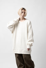 画像をギャラリービューアに読み込む, A.F ARTEFACT DOLMAN PULLOVER / COTTON KNIT (IVORY)