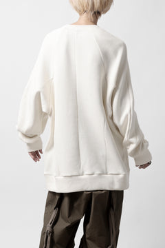 画像をギャラリービューアに読み込む, A.F ARTEFACT DOLMAN PULLOVER / COTTON KNIT (IVORY)