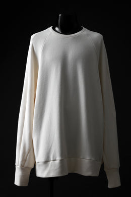 A.F ARTEFACT DOLMAN PULLOVER / COTTON KNIT (IVORY)