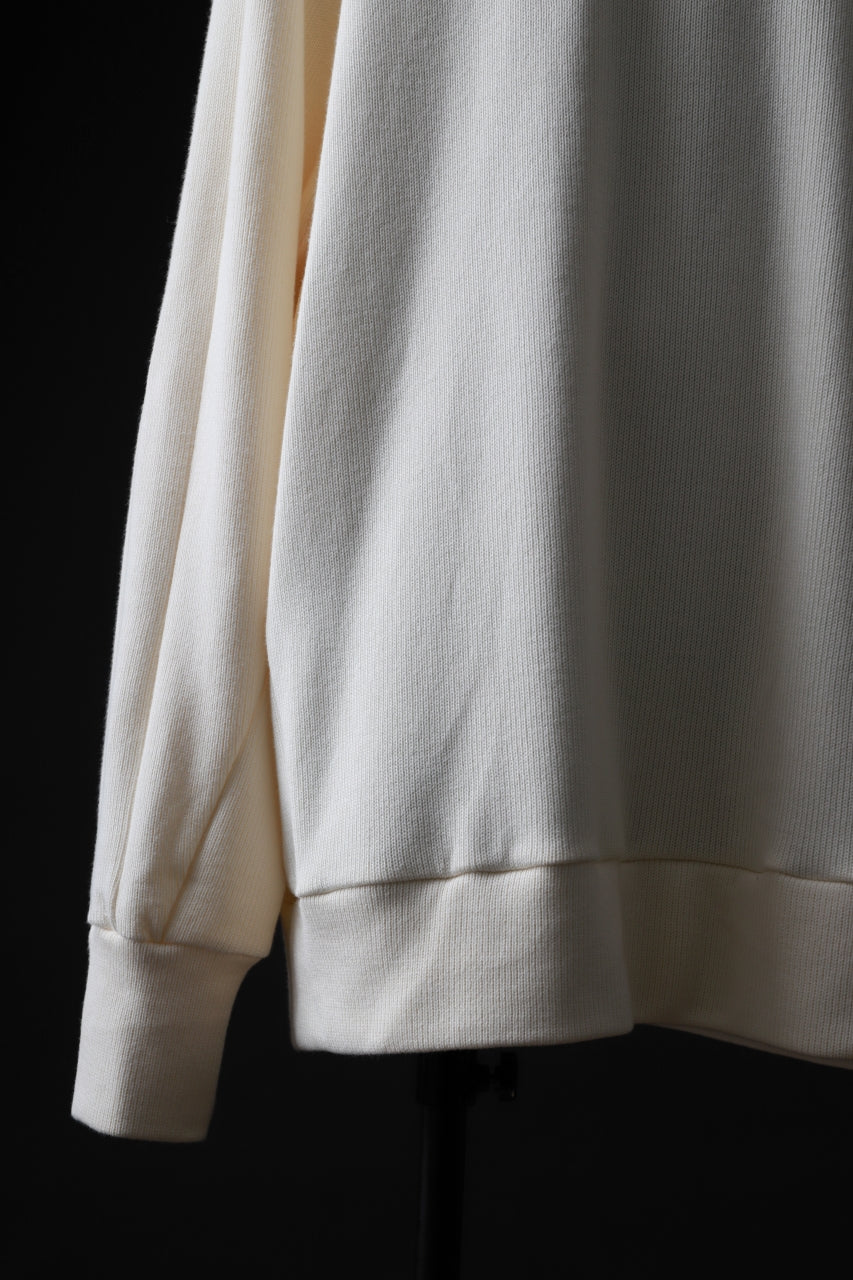 A.F ARTEFACT DOLMAN PULLOVER / COTTON KNIT (IVORY)