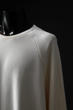 画像をギャラリービューアに読み込む, A.F ARTEFACT DOLMAN PULLOVER / COTTON KNIT (IVORY)