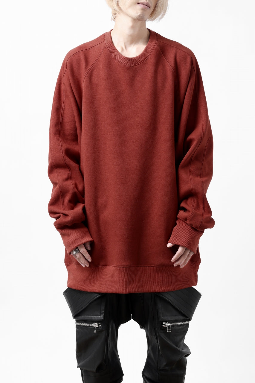 A.F ARTEFACT BomberHEAT DOLMAN PULLOVER TOPS (D.ORANGE)