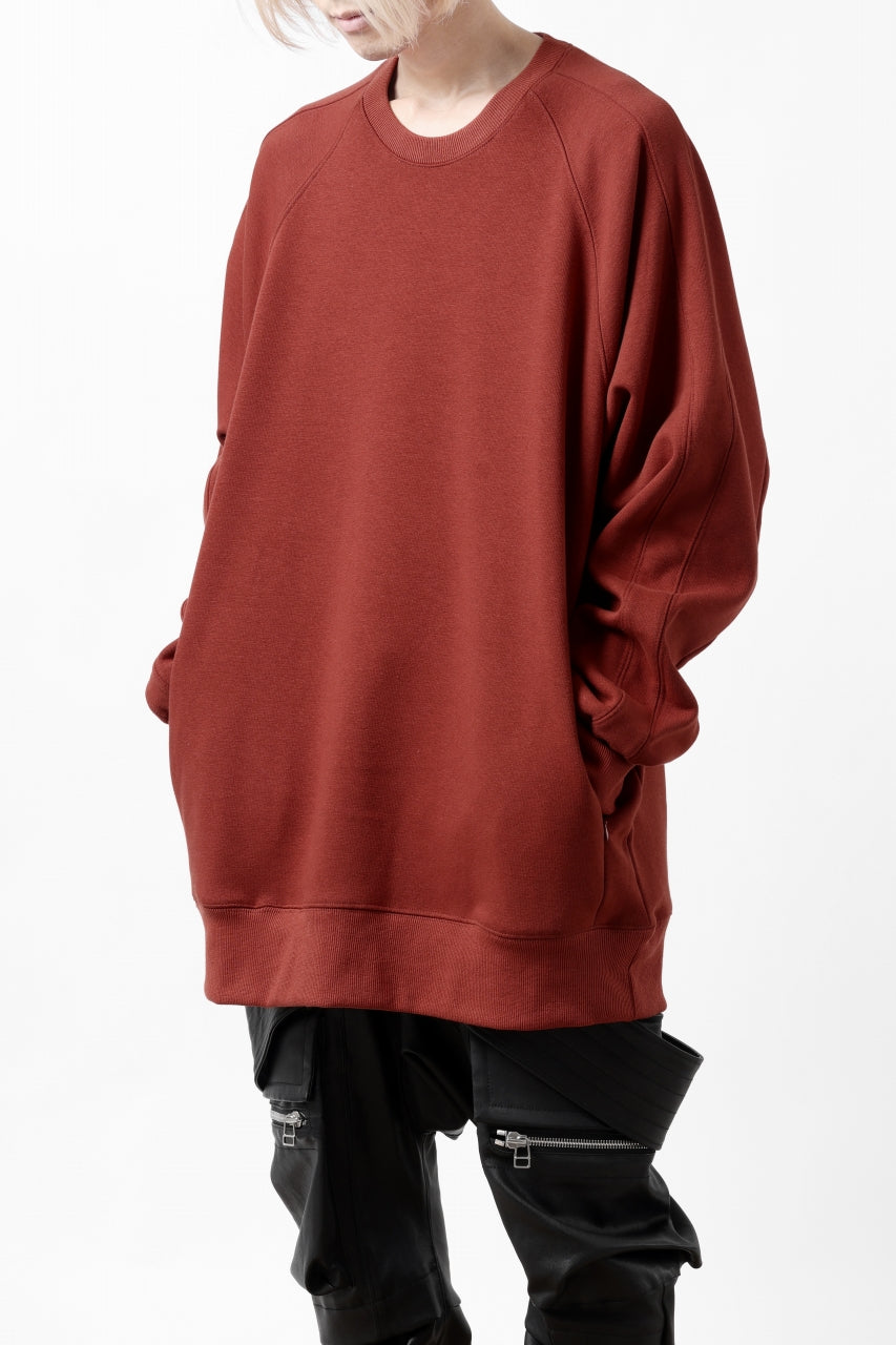 A.F ARTEFACT BomberHEAT DOLMAN PULLOVER TOPS (D.ORANGE)