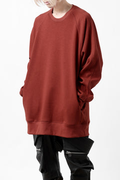 画像をギャラリービューアに読み込む, A.F ARTEFACT BomberHEAT DOLMAN PULLOVER TOPS (D.ORANGE)