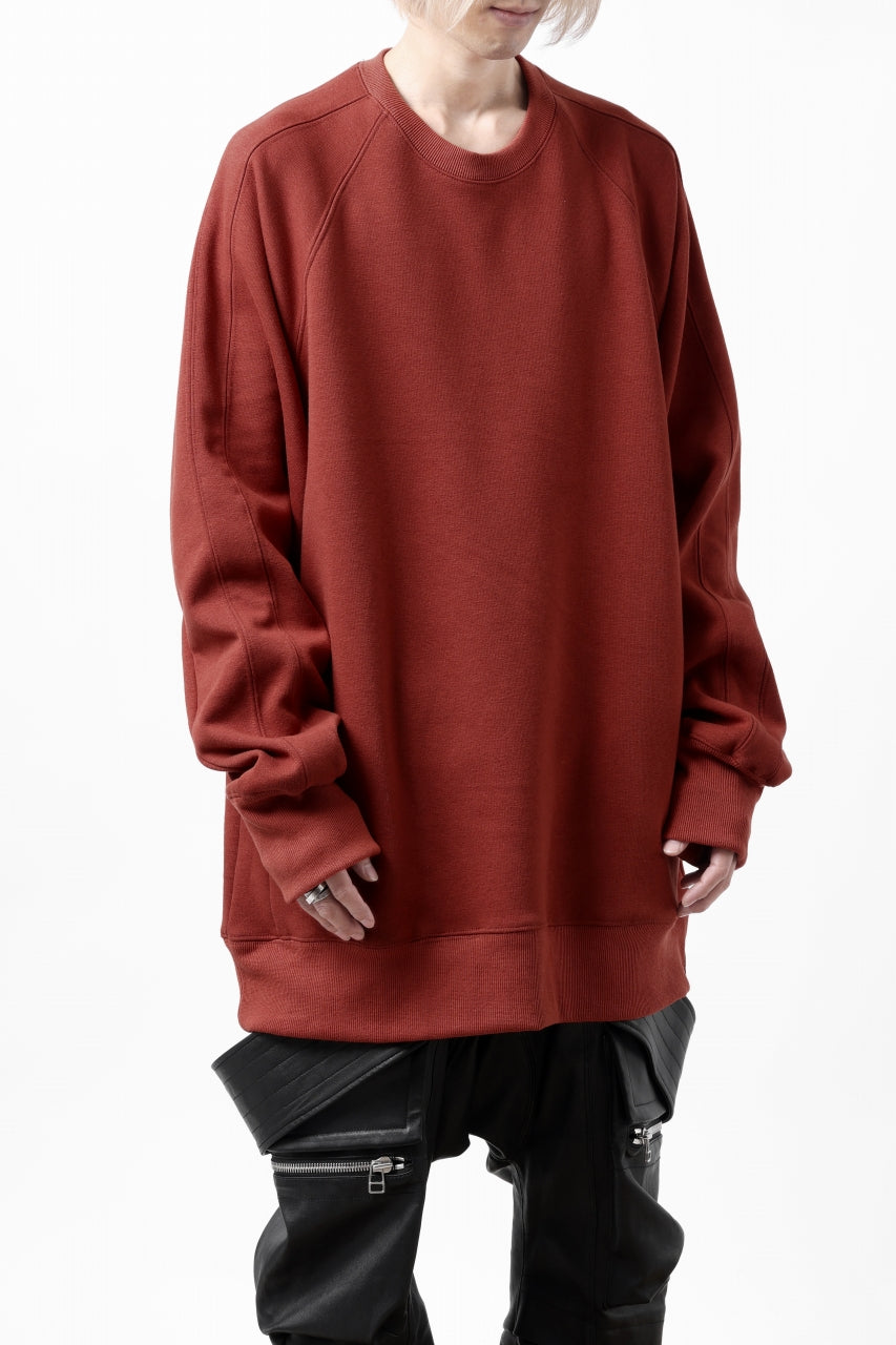 A.F ARTEFACT BomberHEAT DOLMAN PULLOVER TOPS (D.ORANGE)