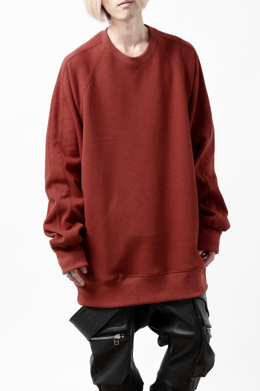 A.F ARTEFACT BomberHEAT DOLMAN PULLOVER TOPS (D.ORANGE)