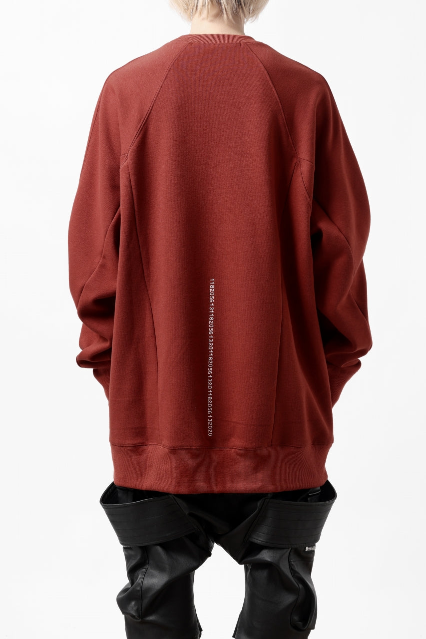 A.F ARTEFACT BomberHEAT DOLMAN PULLOVER TOPS (D.ORANGE)