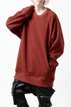 画像をギャラリービューアに読み込む, A.F ARTEFACT BomberHEAT DOLMAN PULLOVER TOPS (D.ORANGE)