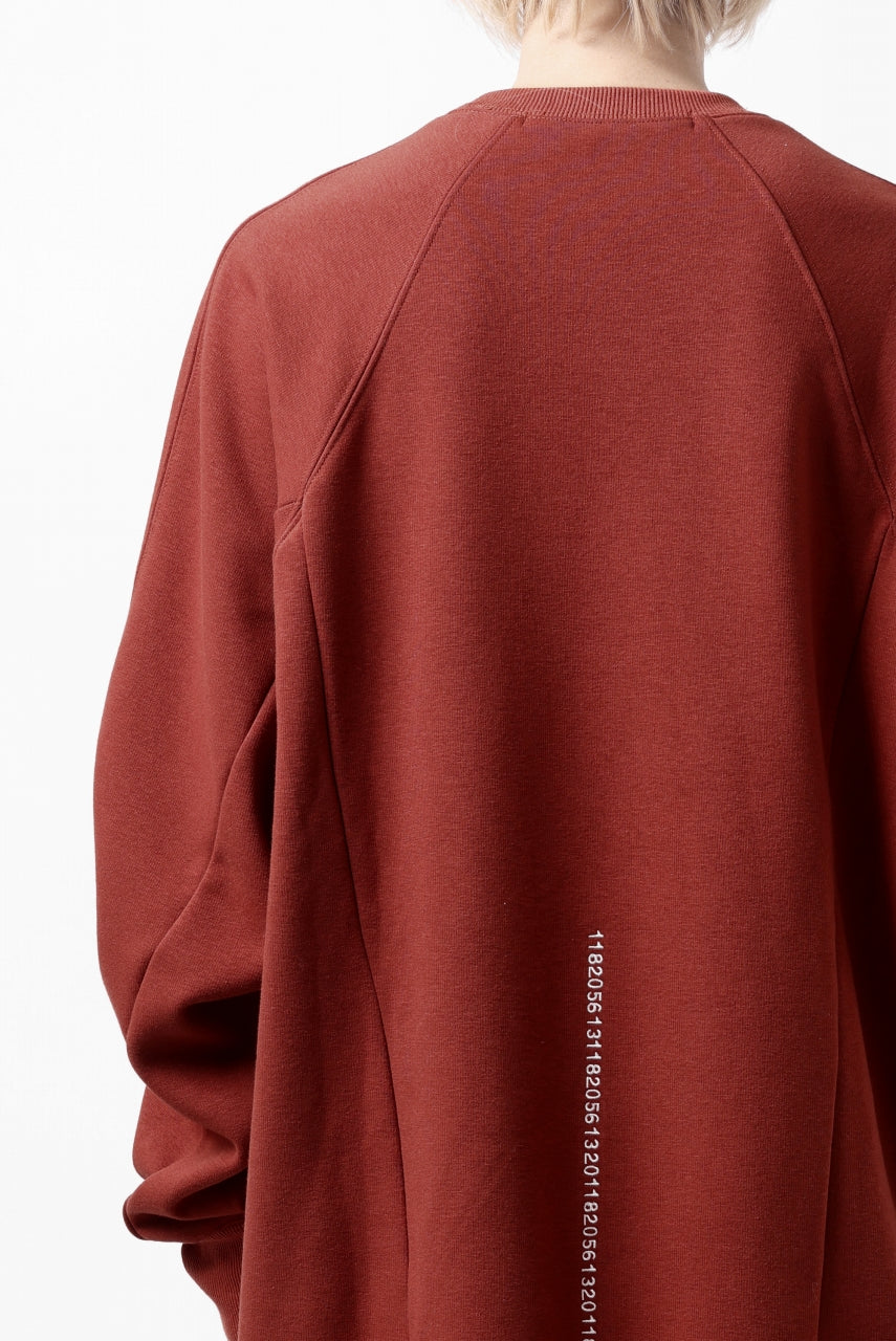 A.F ARTEFACT BomberHEAT DOLMAN PULLOVER TOPS (D.ORANGE)