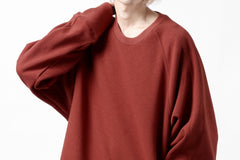 画像をギャラリービューアに読み込む, A.F ARTEFACT BomberHEAT DOLMAN PULLOVER TOPS (D.ORANGE)