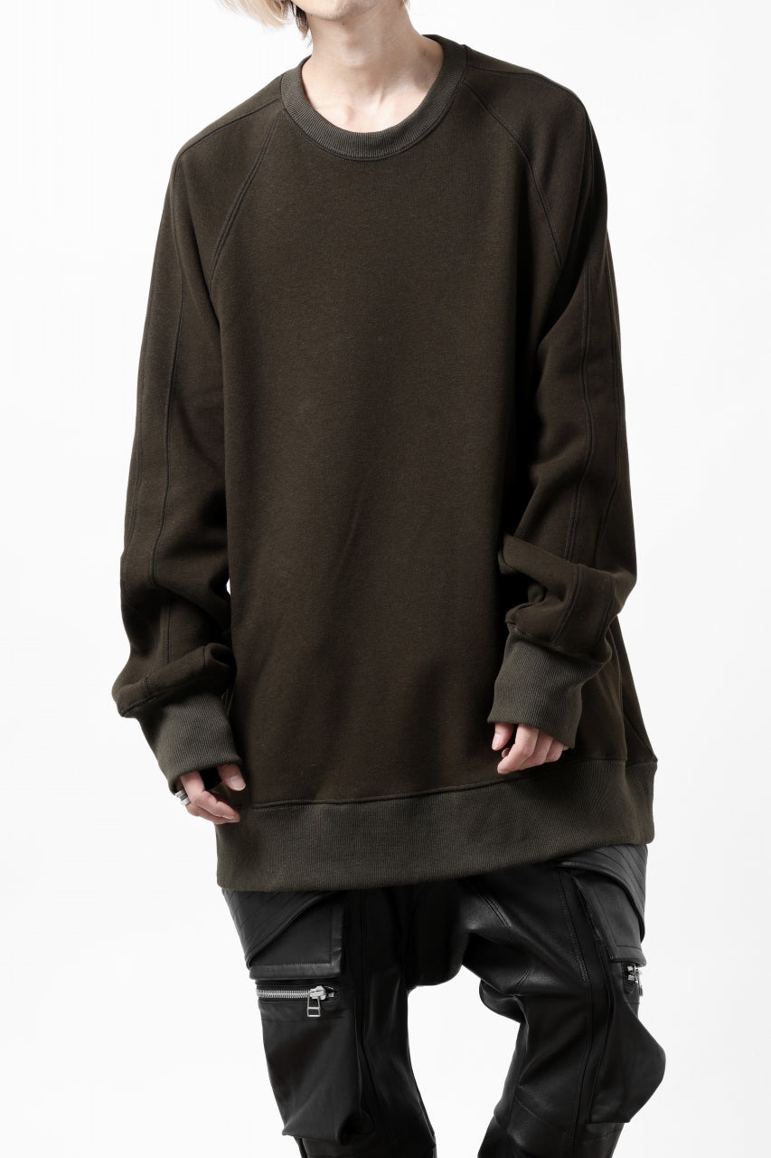 Load image into Gallery viewer, A.F ARTEFACT BOMBER HEAT® DOLMAN PULLOVER TOPS (KHAKI)