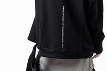 画像をギャラリービューアに読み込む, A.F ARTEFACT BomberHEAT SINGLE LOOP HEM PULLOVER TOPS (BLACK)