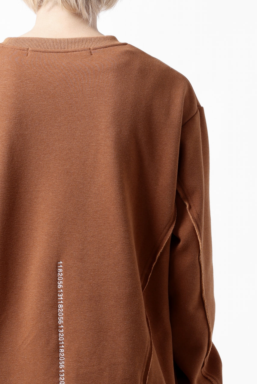 画像をギャラリービューアに読み込む, A.F ARTEFACT BomberHEAT SINGLE LOOP HEM PULLOVER TOPS (ORANGE)