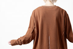 画像をギャラリービューアに読み込む, A.F ARTEFACT BomberHEAT SINGLE LOOP HEM PULLOVER TOPS (ORANGE)