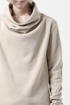 画像をギャラリービューアに読み込む, A.F ARTEFACT HIGH NECK PULLOVER / COPE KNIT JERSEY (IVORY)