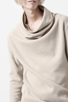 画像をギャラリービューアに読み込む, A.F ARTEFACT HIGH NECK PULLOVER / COPE KNIT JERSEY (IVORY)