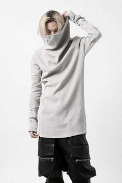 画像をギャラリービューアに読み込む, A.F ARTEFACT HIGH NECK PULLOVER / COPE KNIT JERSEY (L.GREY)