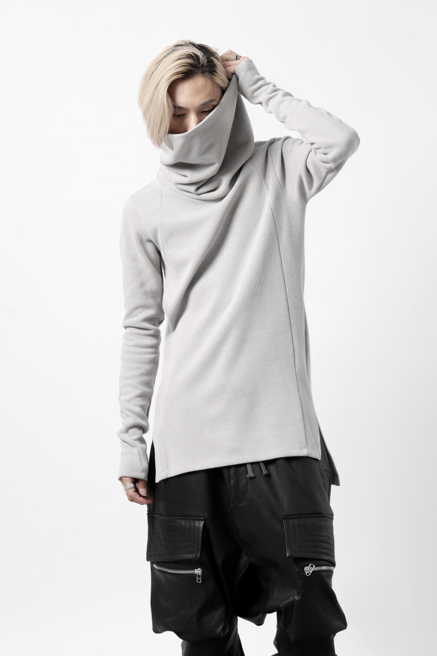 A.F ARTEFACT TURTLE NECK PULLOVER / COPE KNIT JERSEY (L.GREY)
