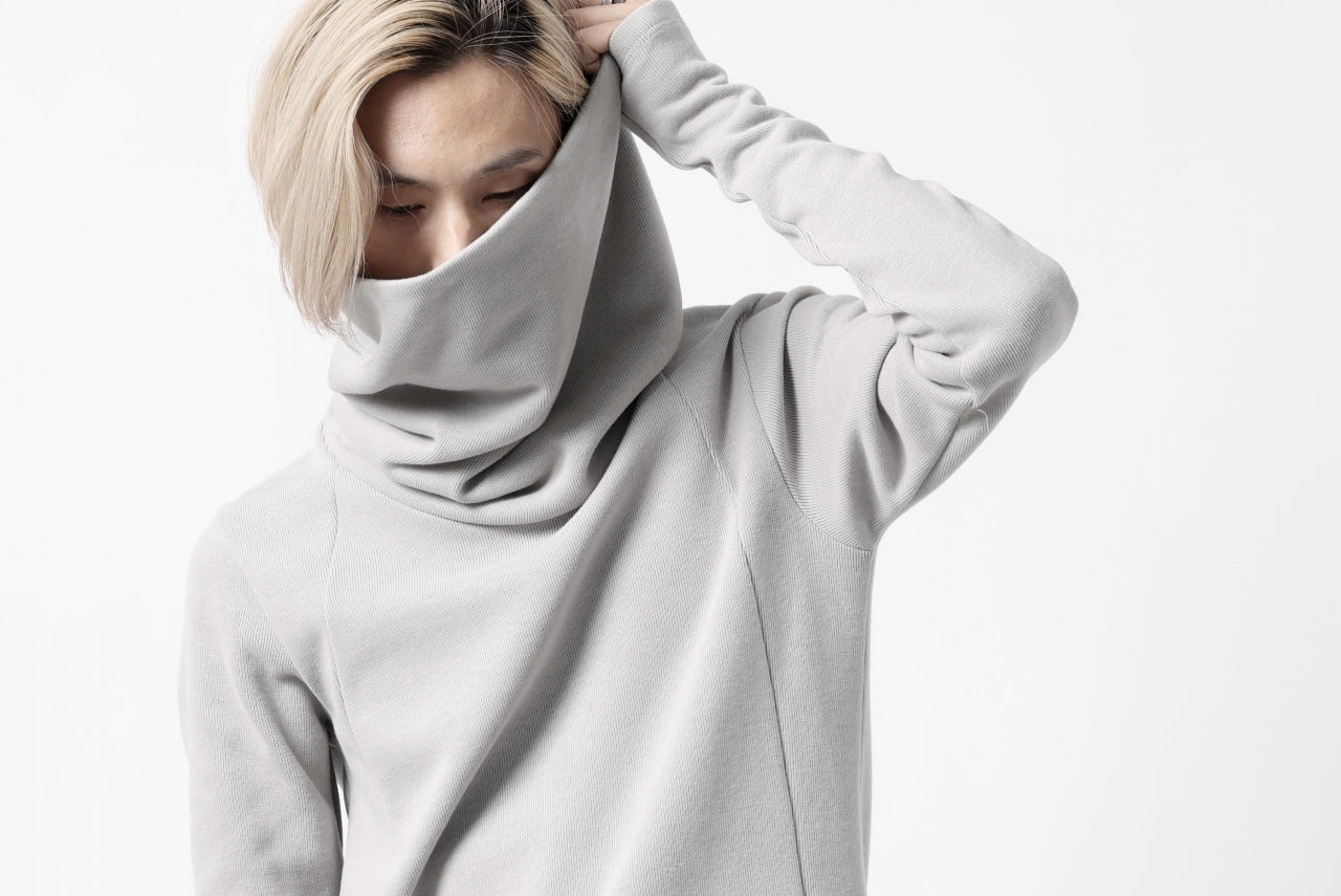 A.F ARTEFACT TURTLE NECK PULLOVER / COPE KNIT JERSEY (L.GREY)