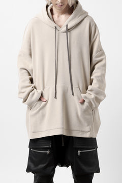 Load image into Gallery viewer, A.F ARTEFACT DOLMAN HOODIE PULLOVER / COPE KNIT JERSEY (L.GREY)