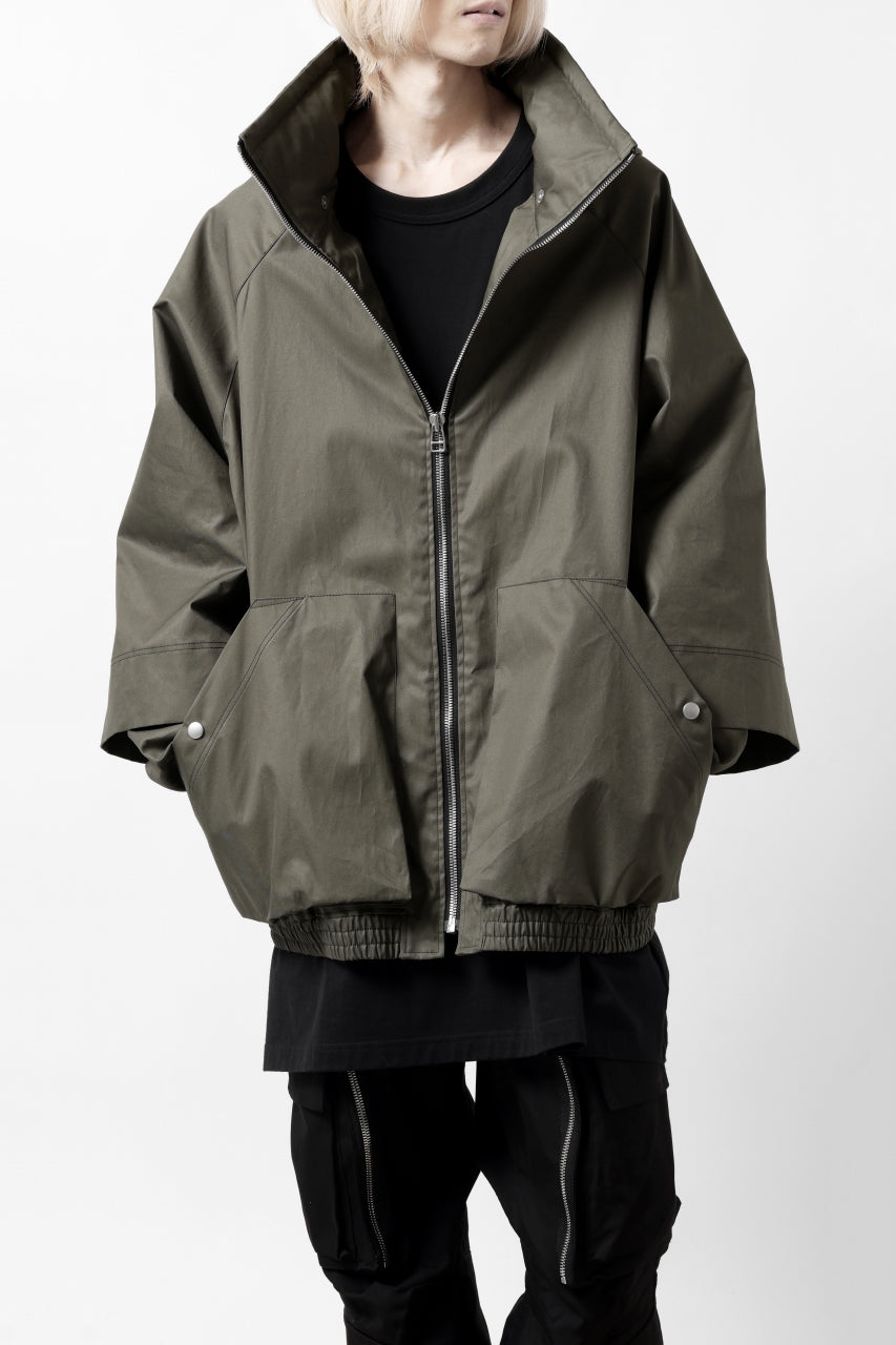 画像をギャラリービューアに読み込む, A.F ARTEFACT LAYERED WR HOODED JACKET / COATING COTTON GABARDINE (KHAKI)