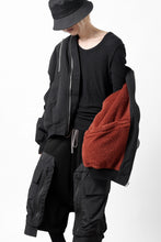 画像をギャラリービューアに読み込む, A.F ARTEFACT REVERSIBLE &quot;BOMBER&quot; MA-1 JACKET (BLACK x DARK ORANGE)