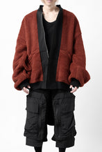 Load image into Gallery viewer, A.F ARTEFACT REVERSIBLE &quot;BOMBER&quot; MA-1 JACKET (BLACK x DARK ORANGE)