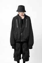 画像をギャラリービューアに読み込む, A.F ARTEFACT REVERSIBLE &quot;BOMBER&quot; MA-1 JACKET (BLACK x DARK ORANGE)