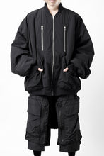 画像をギャラリービューアに読み込む, A.F ARTEFACT REVERSIBLE &quot;BOMBER&quot; MA-1 JACKET (BLACK x DARK ORANGE)