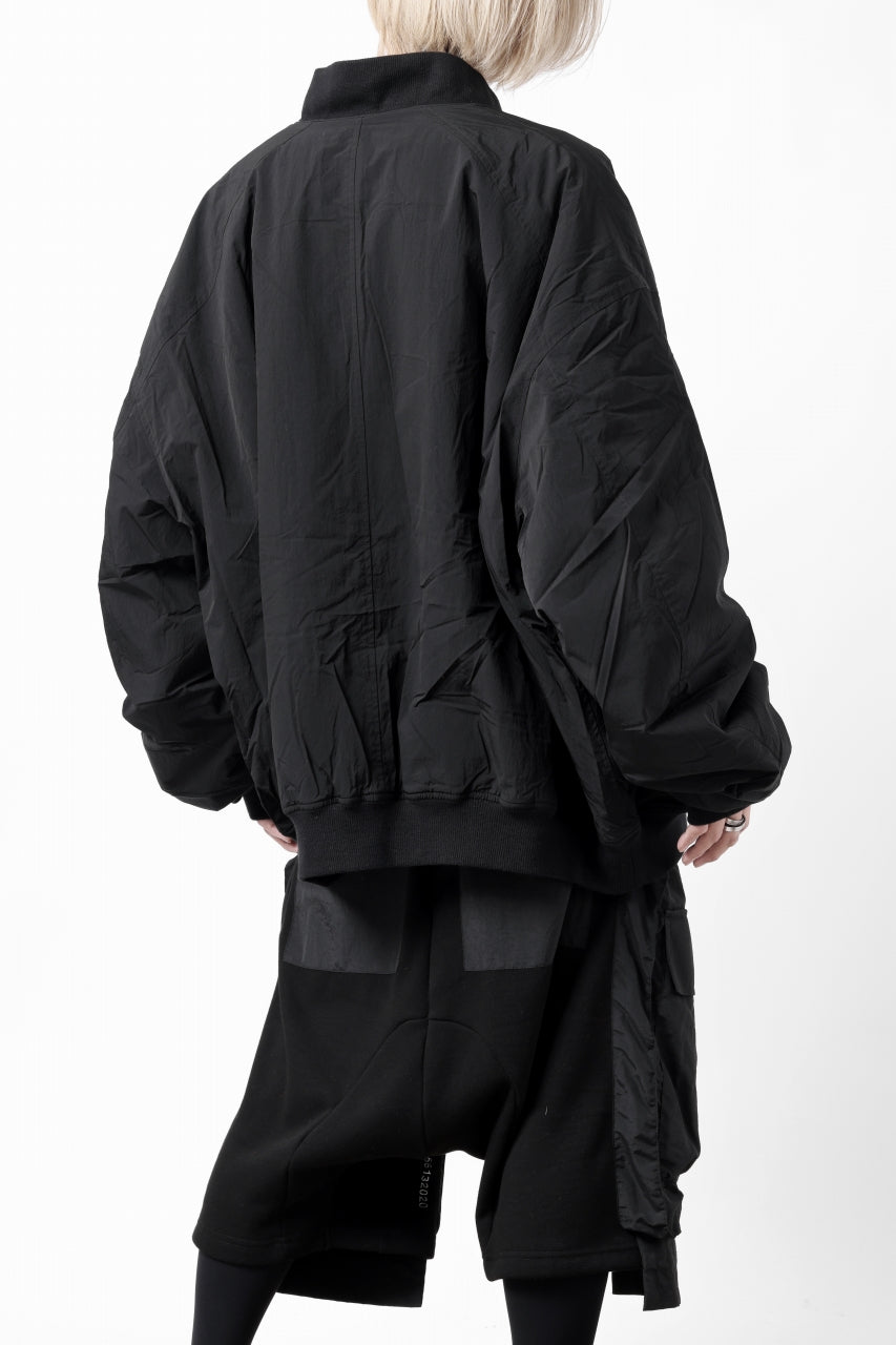 Load image into Gallery viewer, A.F ARTEFACT REVERSIBLE &quot;BOMBER&quot; MA-1 JACKET (BLACK x DARK ORANGE)