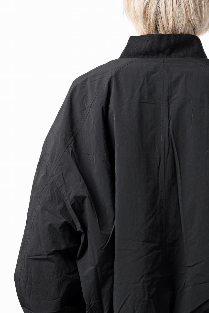 Load image into Gallery viewer, A.F ARTEFACT REVERSIBLE &quot;BOMBER&quot; MA-1 JACKET (BLACK x DARK ORANGE)