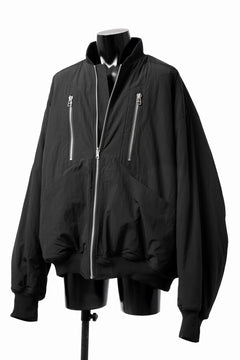 画像をギャラリービューアに読み込む, A.F ARTEFACT REVERSIBLE &quot;BOMBER&quot; MA-1 JACKET (BLACK x DARK ORANGE)